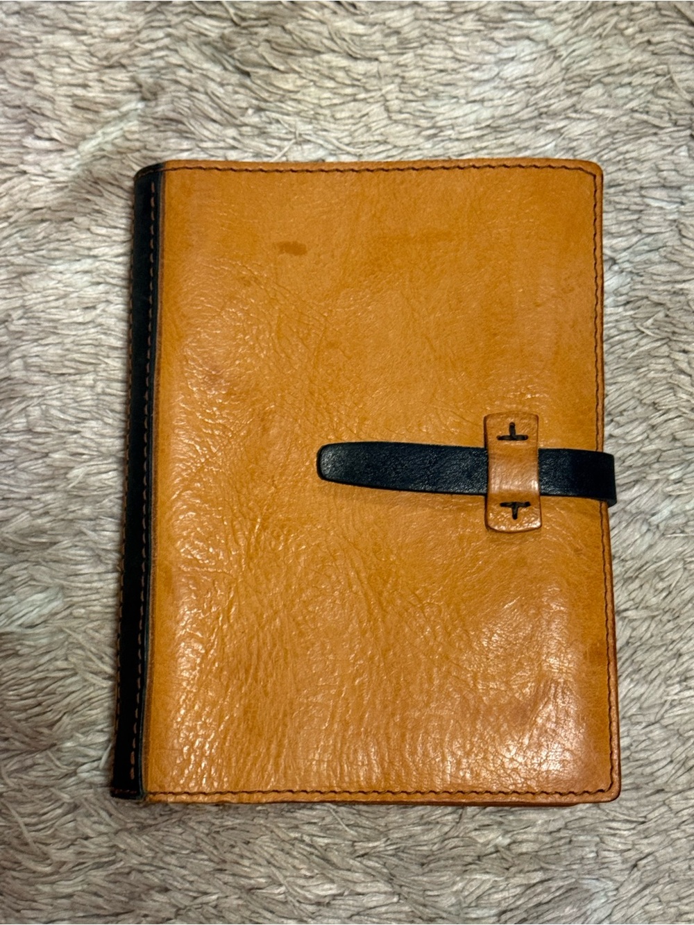 Leather Journal Portfolio Organizer